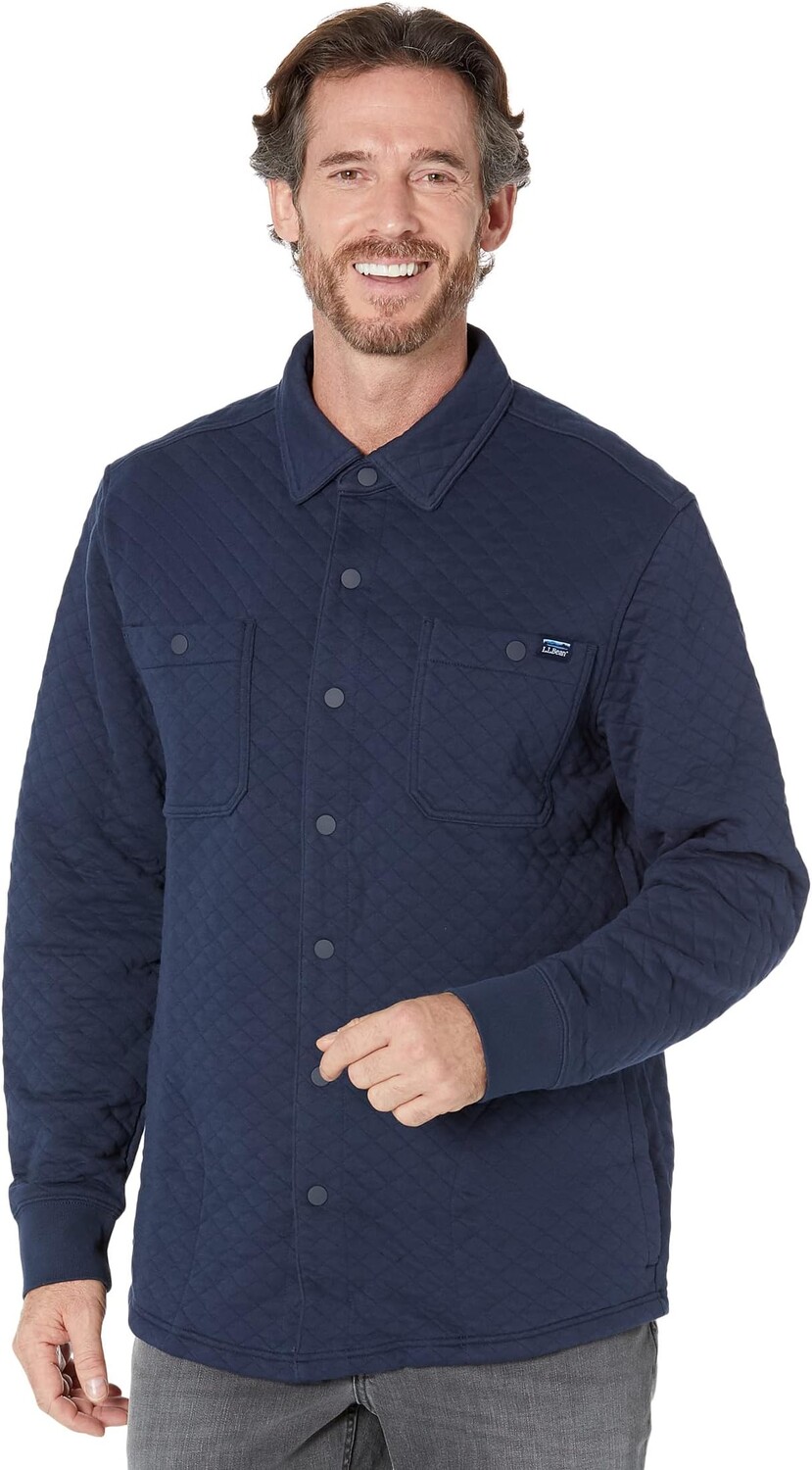 

Стеганая рубашка на кнопках Regular L.L.Bean, цвет Classic Navy