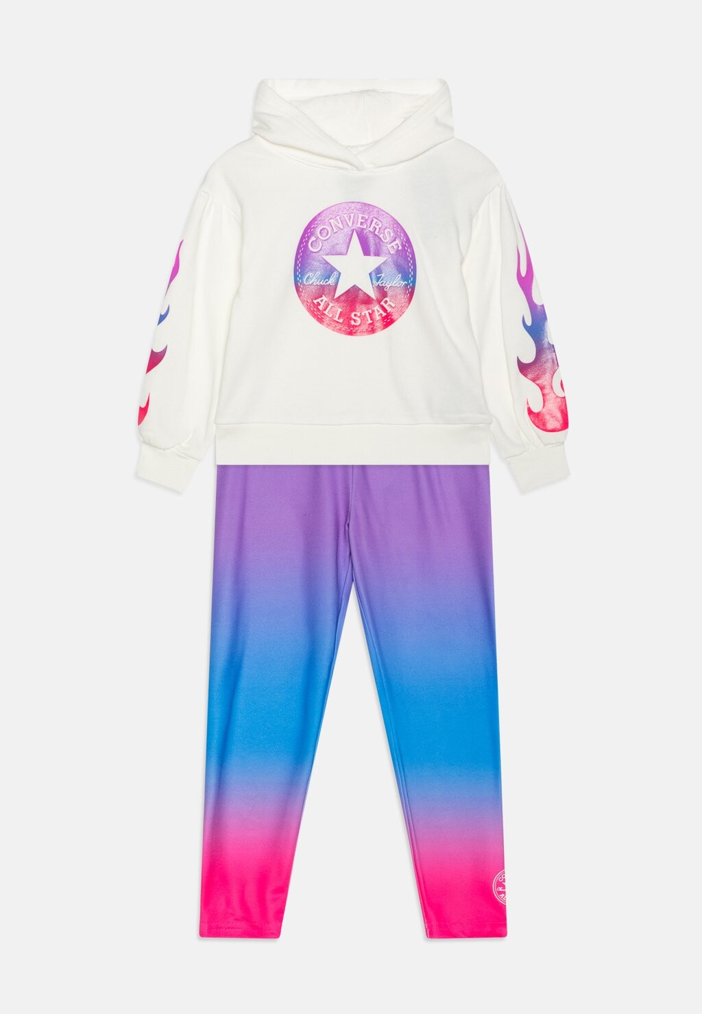 

Толстовка Gradient Hoodie Jogger Set Converse, цвет bright violet