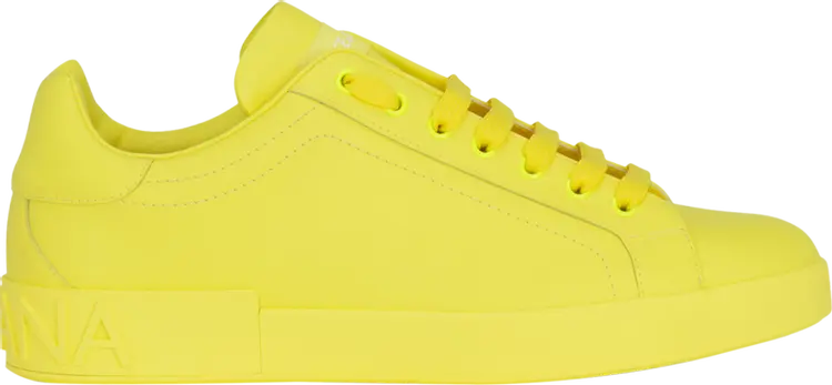 

Кроссовки Dolce & Gabbana Portofino 'Yellow', желтый