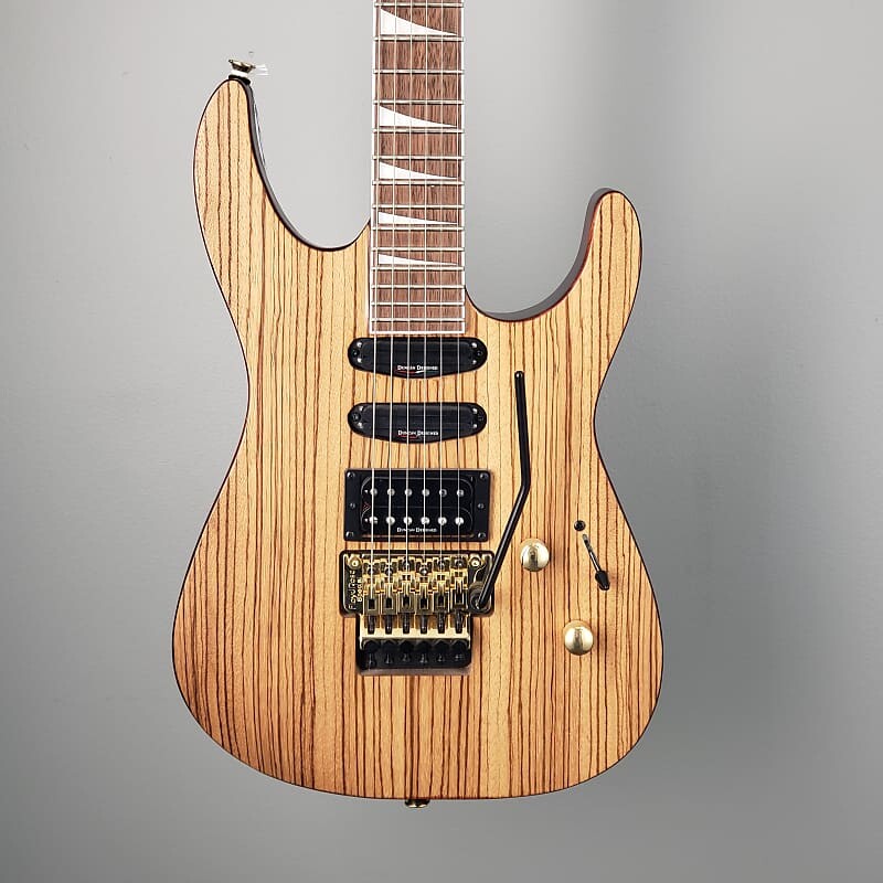 Электрогитара Jackson SL3X Soloist Zebrawood - Rosewood Fingerboard - Natural - NEW ! цена и фото