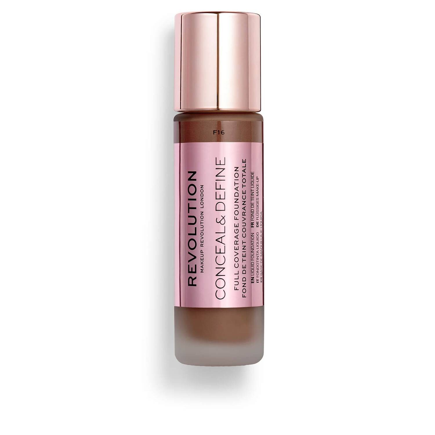 

Тональная основа Makeup Revolution Conceal & Define Foundation