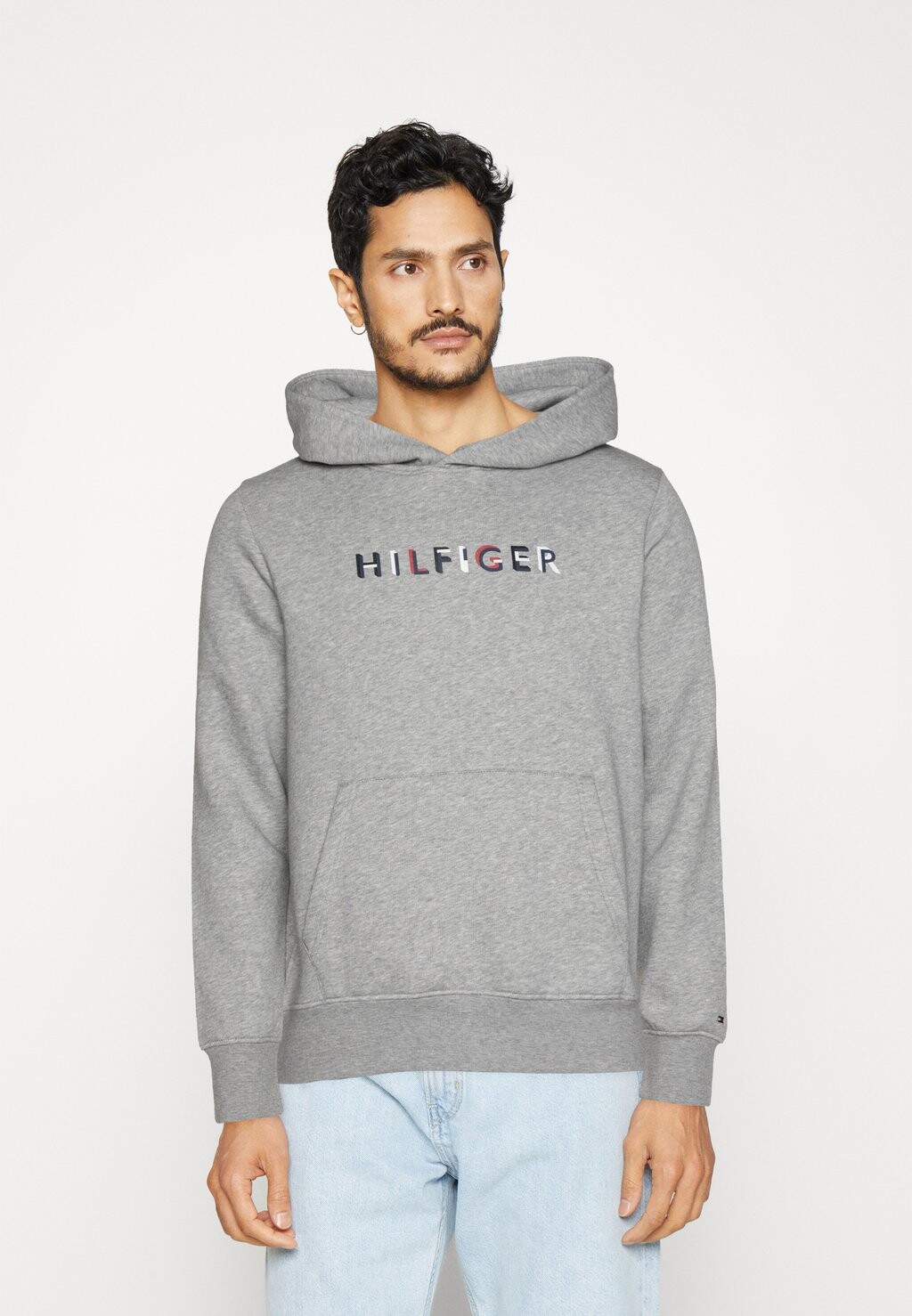 

Толстовка с капюшоном HOODY Tommy Hilfiger, светло-серый