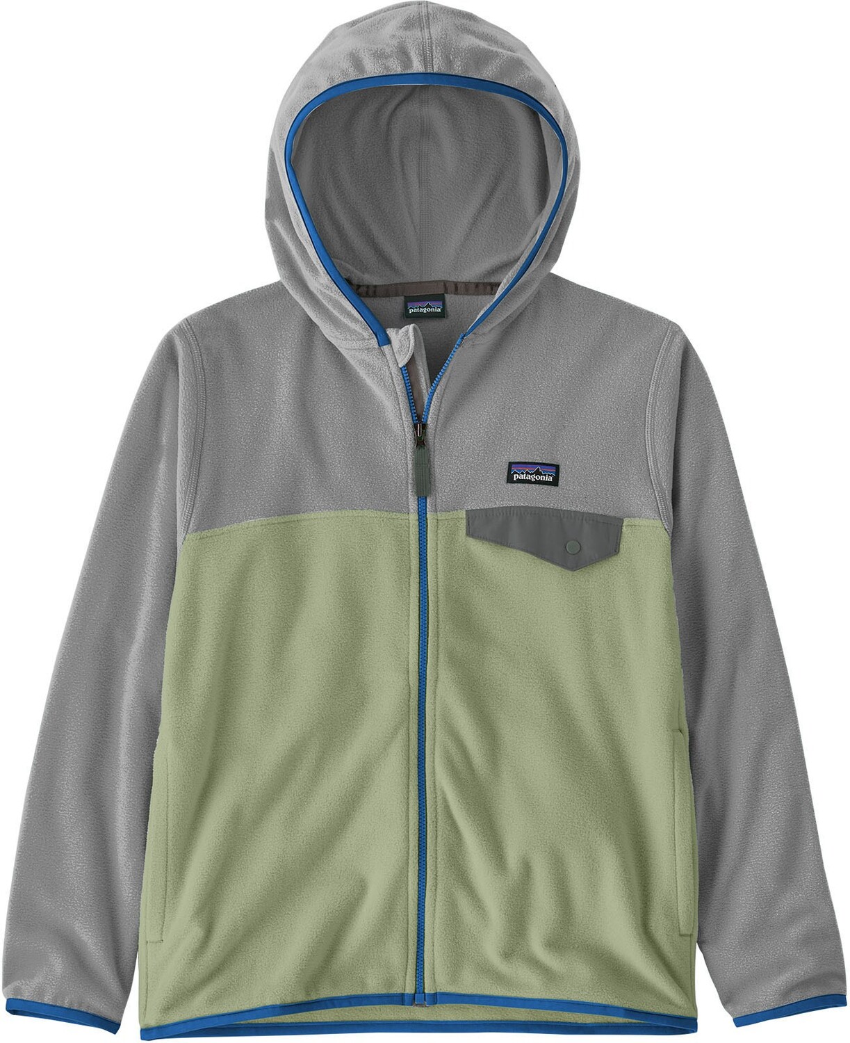 

Флисовая куртка Micro D Snap-T — детская Patagonia, зеленый