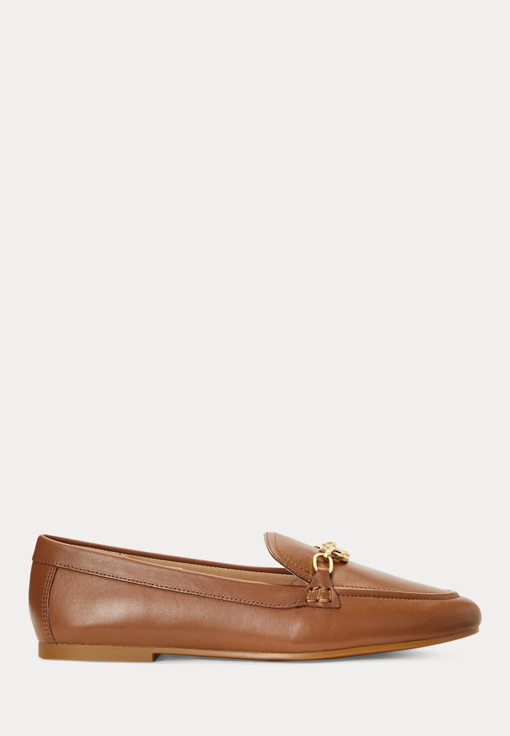 

Слипоны AVERI FLATS CASUAL Lauren Ralph Lauren, глубокий седло-коричневый