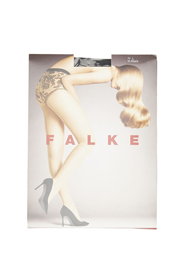 

Прозрачные женские колготки плотностью 20 ден. Falke, черный