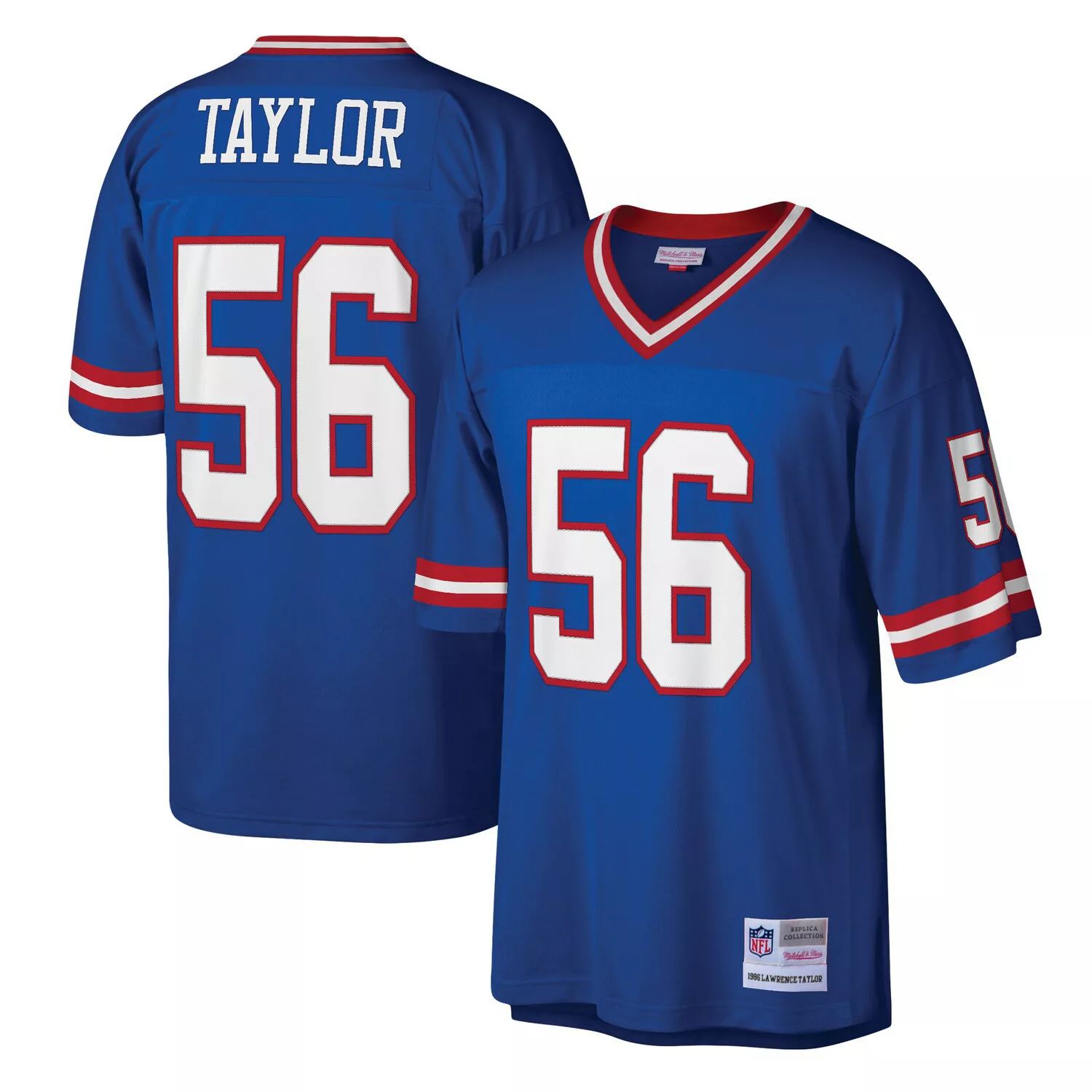 Реплика мужского джерси Mitchell & Ness Lawrence Taylor Royal New York Giants Legacy