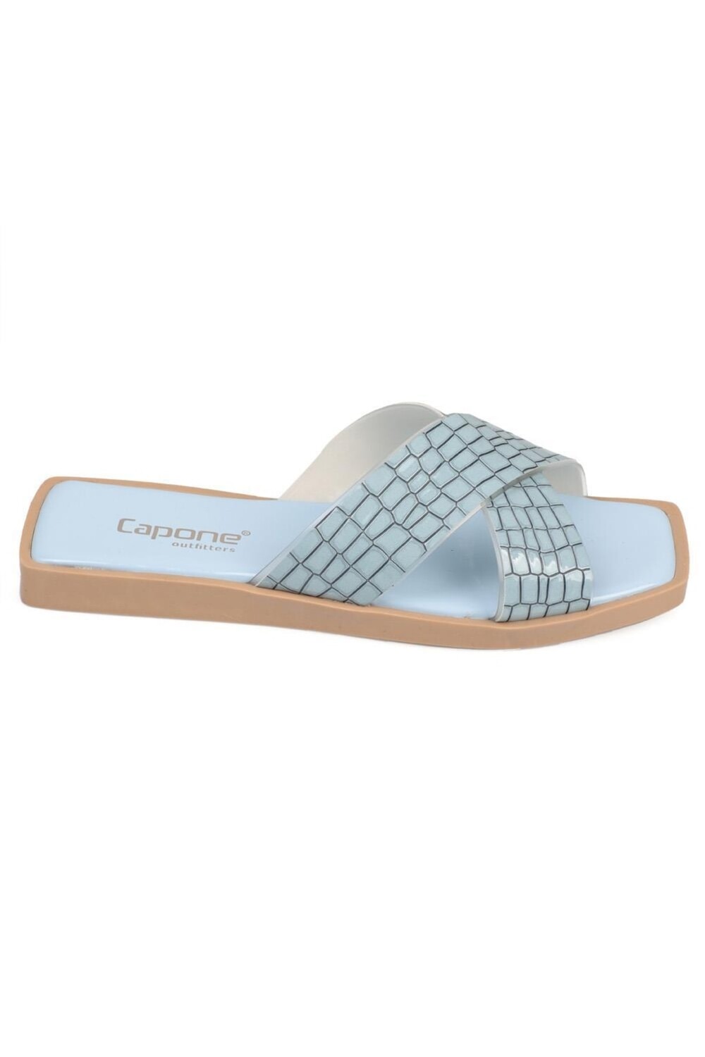 

Тапочки Capone с прозрачными ремешками Capone Outfitters, синий