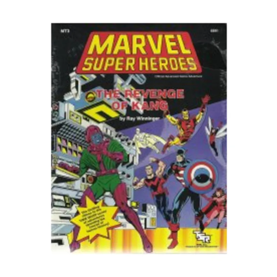 

Модуль Time Warp Trilogy #3 - The Revenge of Kang, Marvel Super Heroes (TSR)