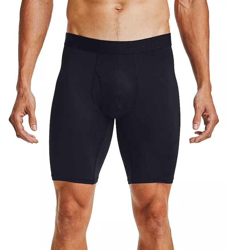 

Мужские трусы-боксеры из технической сетки Under Armour, 9 дюймов – 2 шт., черный