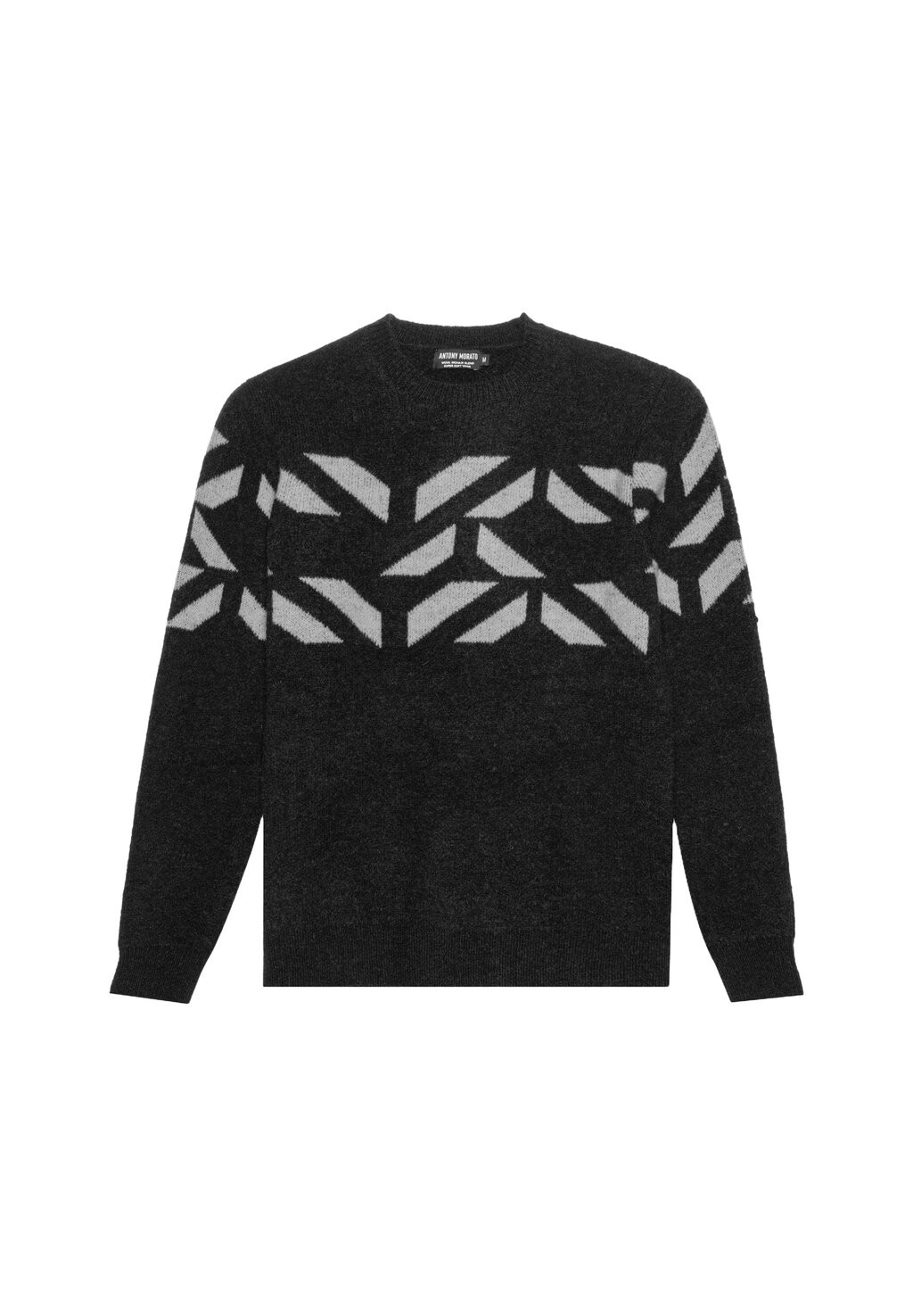 

Свитер Regular Fit Antony Morato, цвет bianco/black