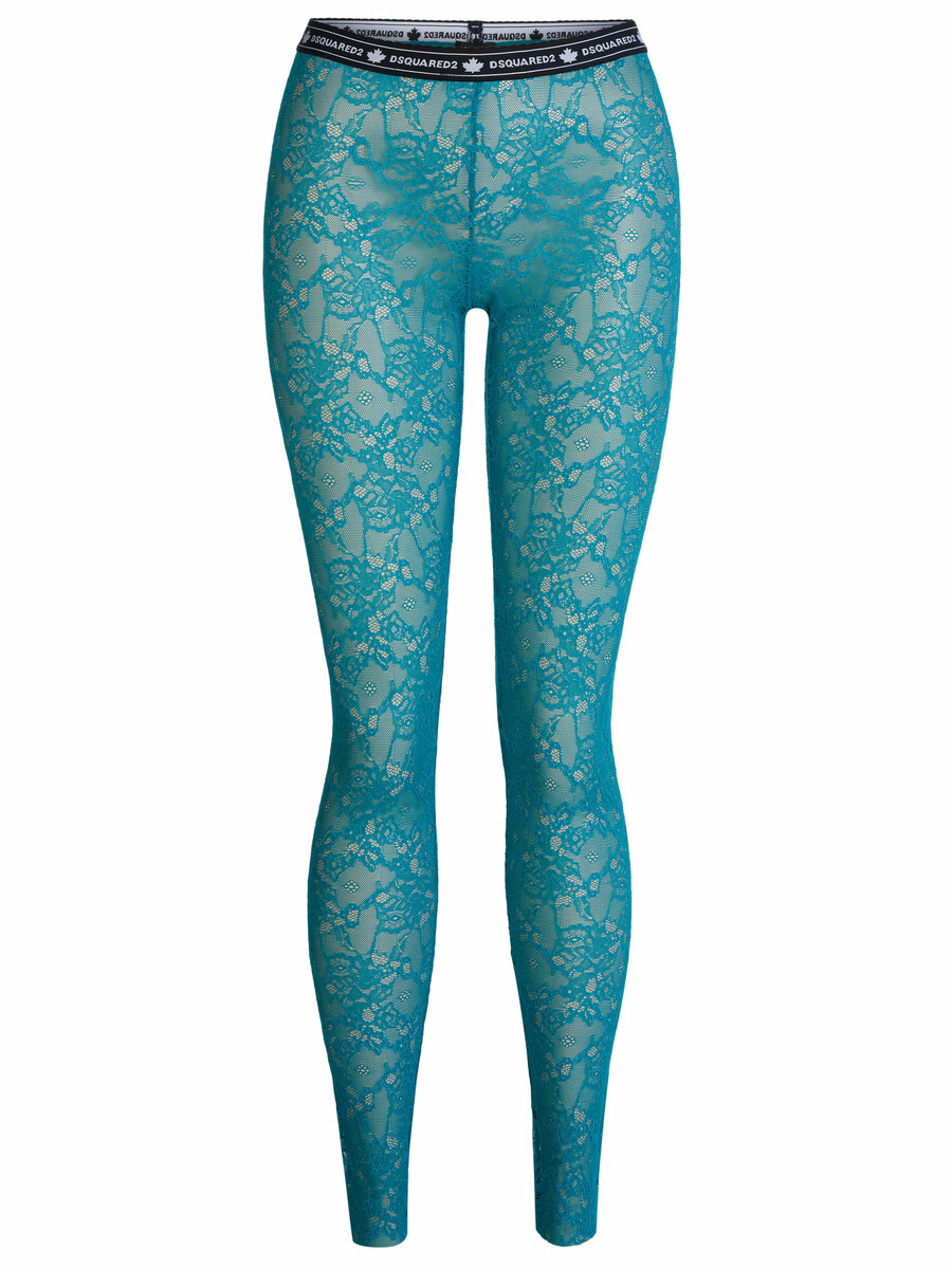 

Леггинсы Dsquared2, бирюзовый