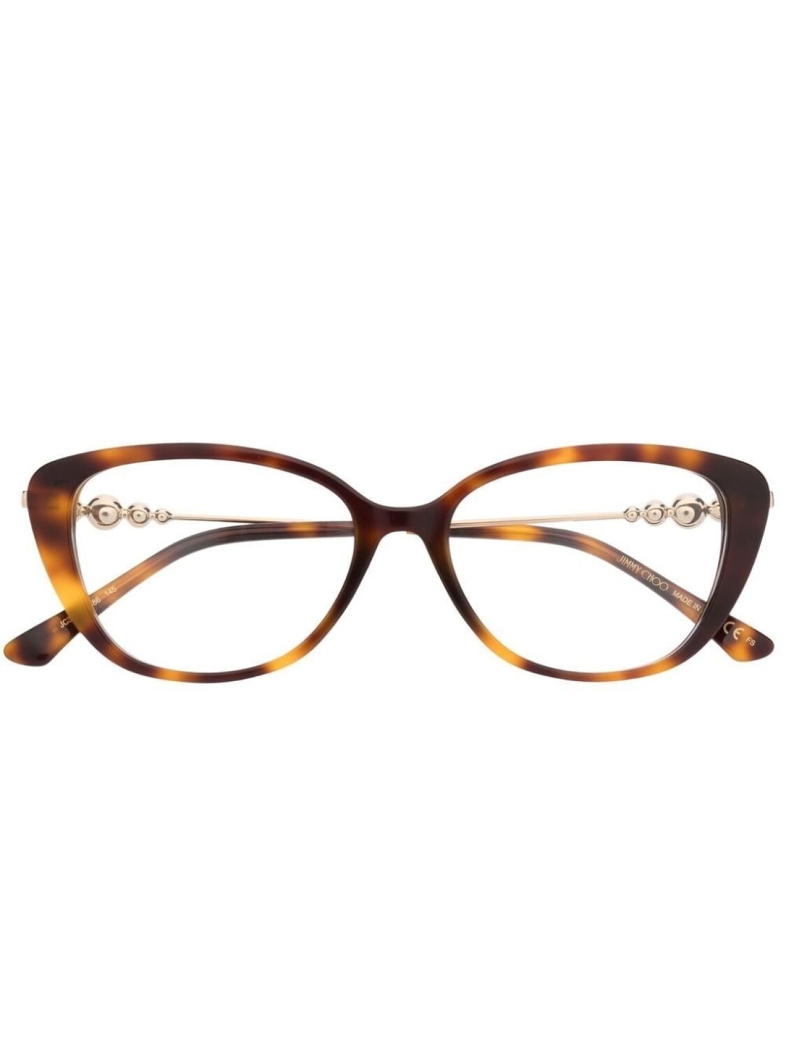 

Jimmy Choo Eyewear очки в оправе 'кошачий глаз', коричневый