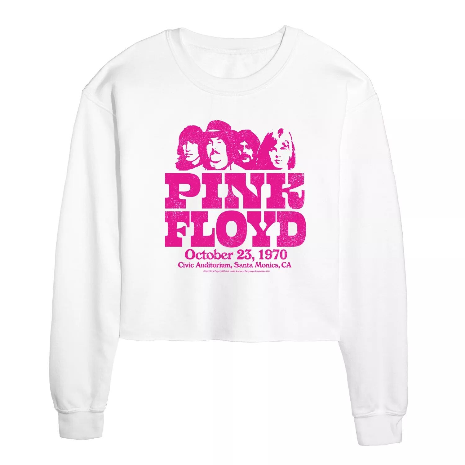 

Укороченный свитшот Pink Floyd California для юниоров Licensed Character