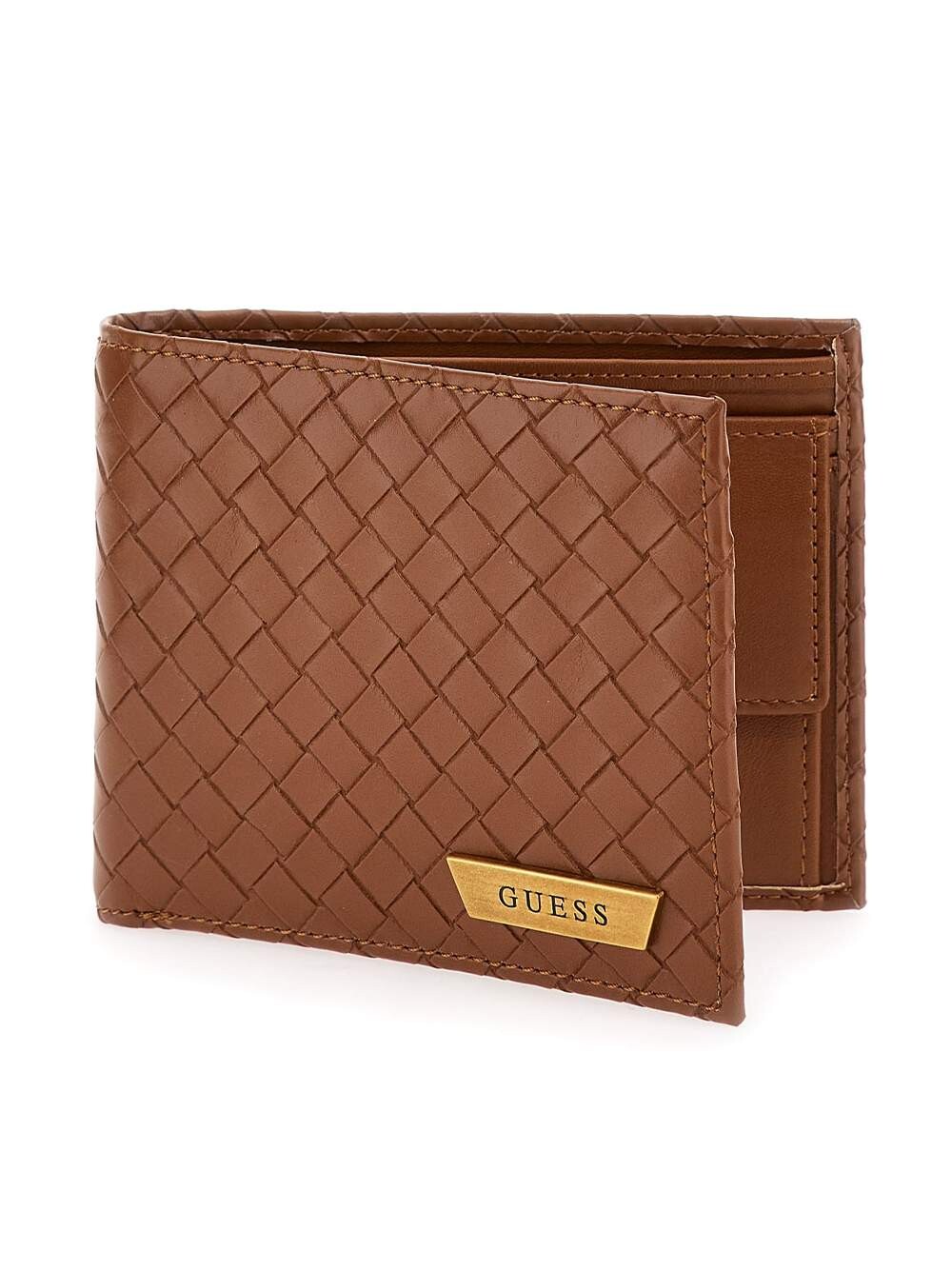 

Кошелек калабрия Guess, коричневый