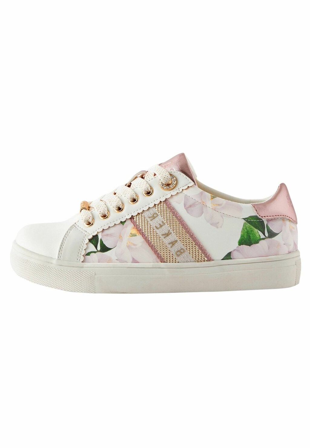 

Кроссовки низкие FLORAL Baker by Ted Baker, цвет white