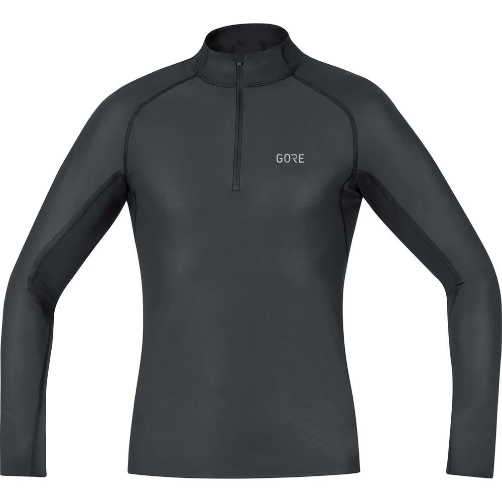 

Базовый слой с длинным рукавом GORE Wear Windstopper Thermo Turtle Neck, черный