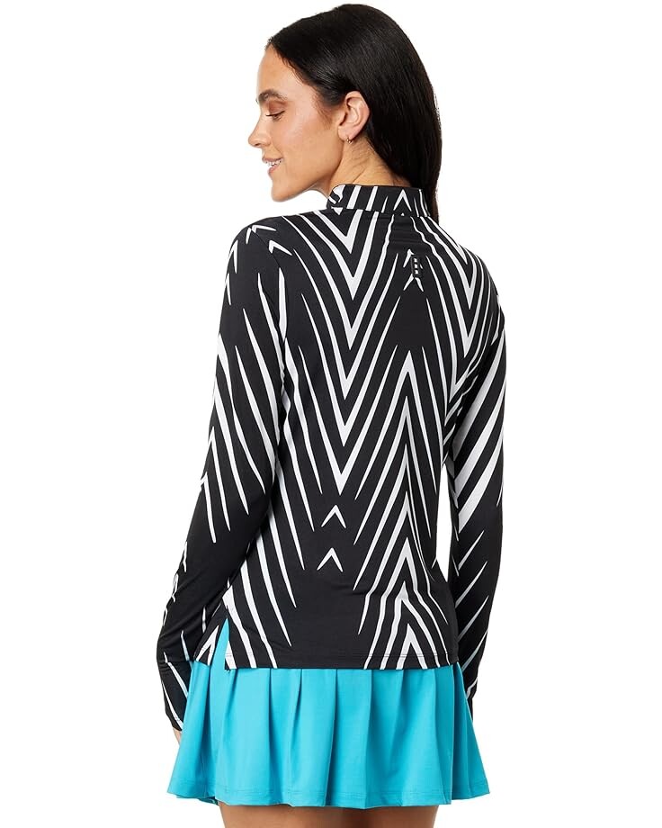 

Топ Jamie Sadock Darts Long Sleeve Top, цвет Jet