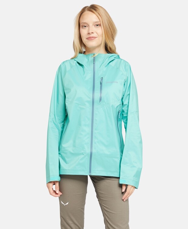 

Дождевик Patagonia, мятный