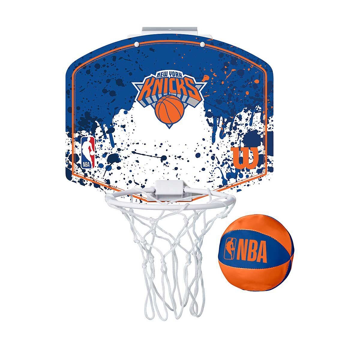 

Мини обруч команды NBA New York Knicks Wilson, синий