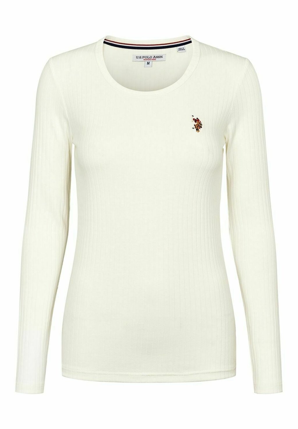 

Топ с длинными рукавами Carlotta U.S. Polo Assn., Cloud Dancer
