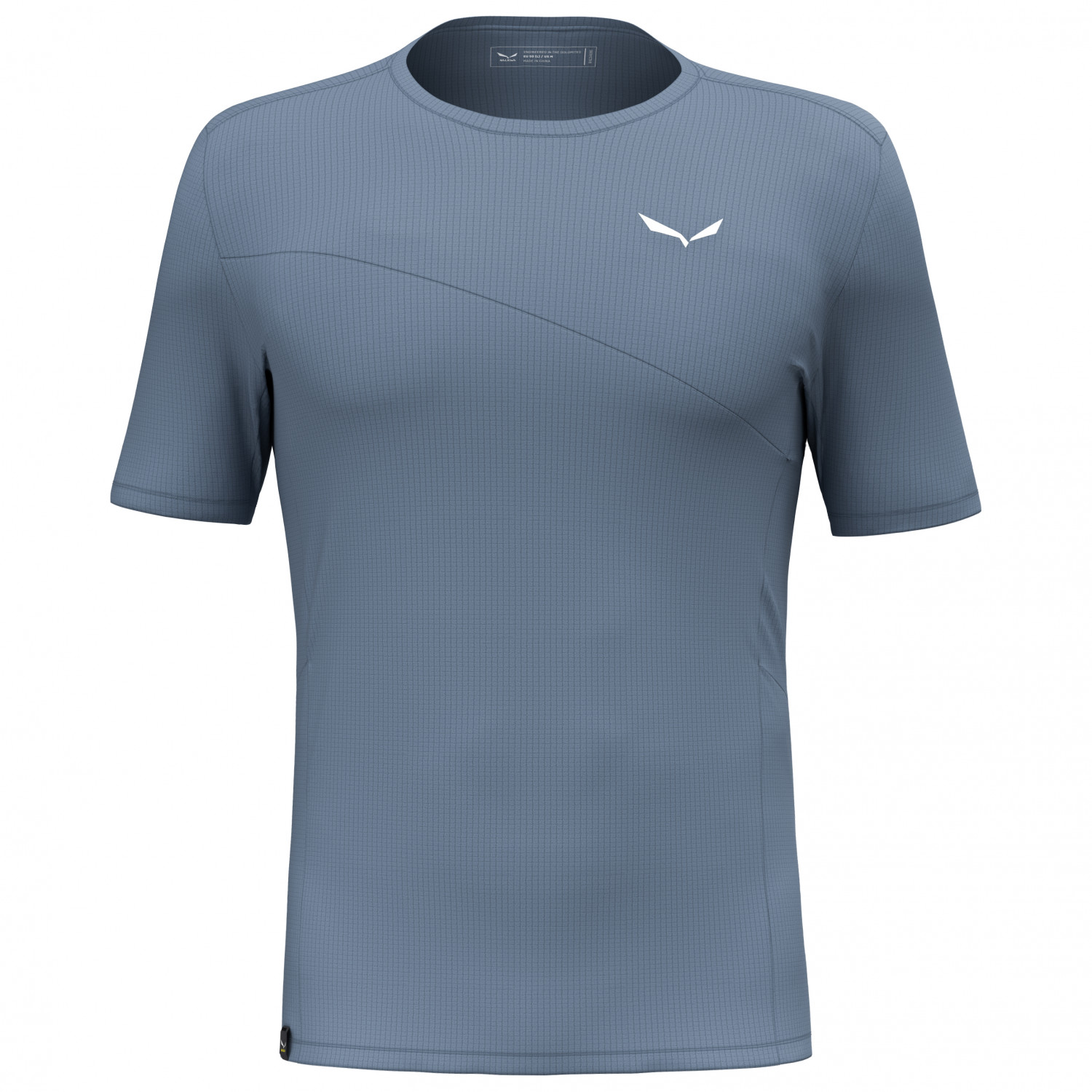 топ sporty Функциональная рубашка Salewa Puez Sporty Dry T Shirt, цвет Java Blue