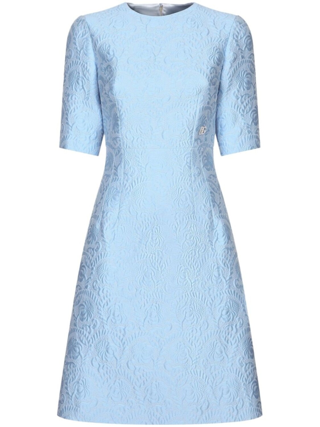 

Dolce & Gabbana платье миди с короткими рукавами, синий