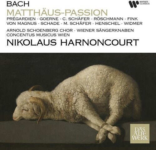 

Виниловая пластинка Harnoncourt, Nikolaus - Bach Matthaus-Passion