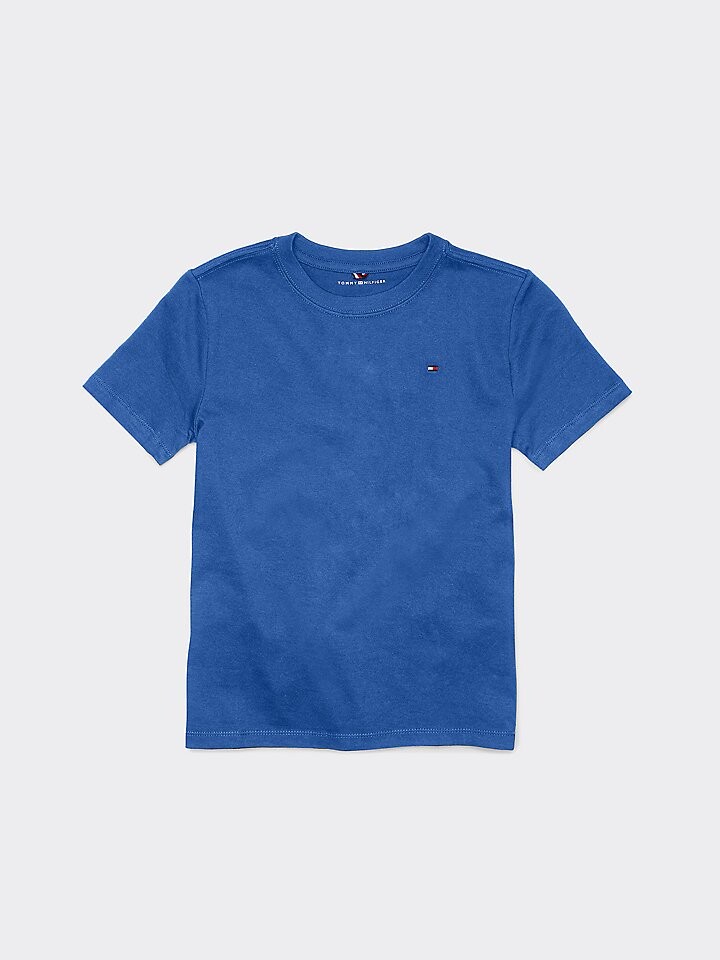 

Детская однотонная футболка Tommy Hilfiger
