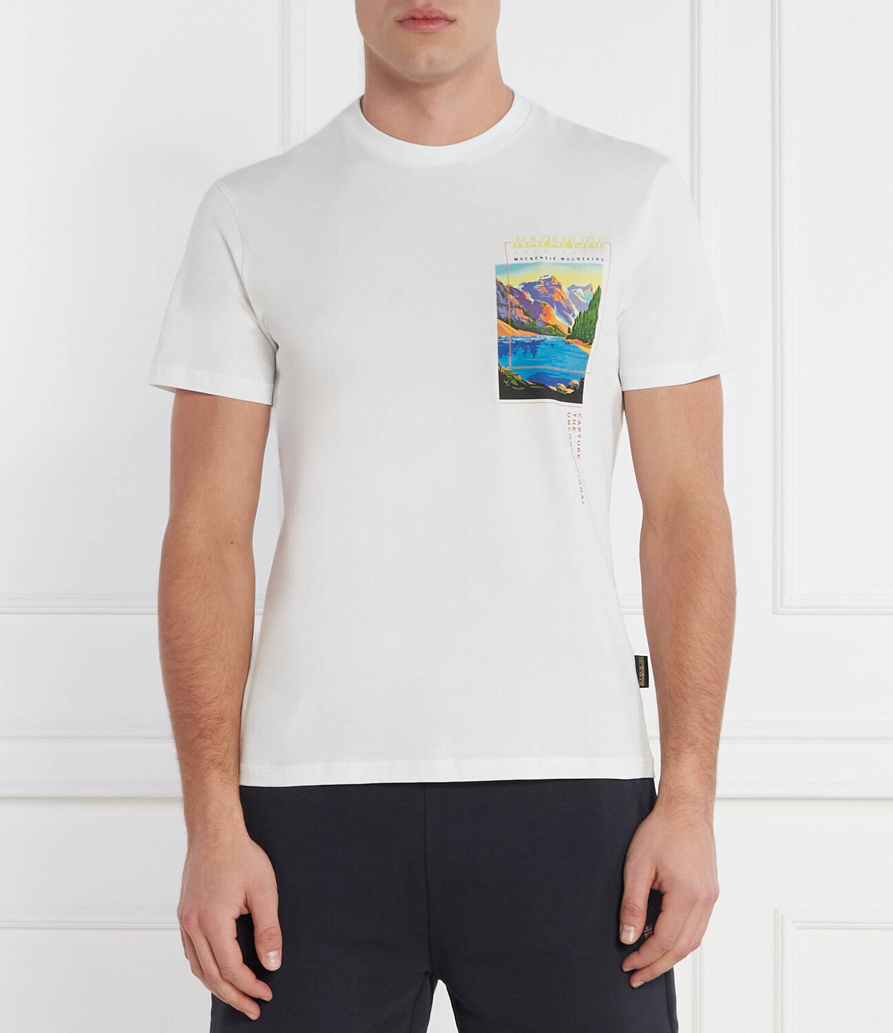 

Футболка Napapijri S-CANADA Regular Fit, белый