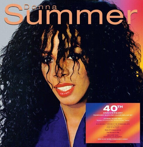 

Виниловая пластинка Summer, Donna: Donna Summer: 40th Anniversary - 140-Gram Blue & Red Colored Vinyl