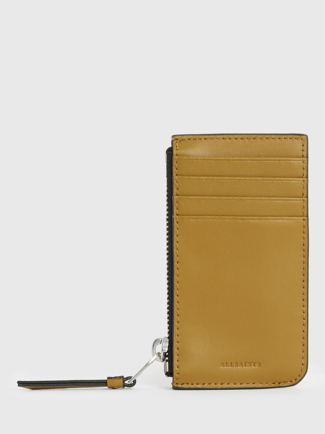 

Кожаный кошелек AllSaints Marlborough, бронзово-зеленый
