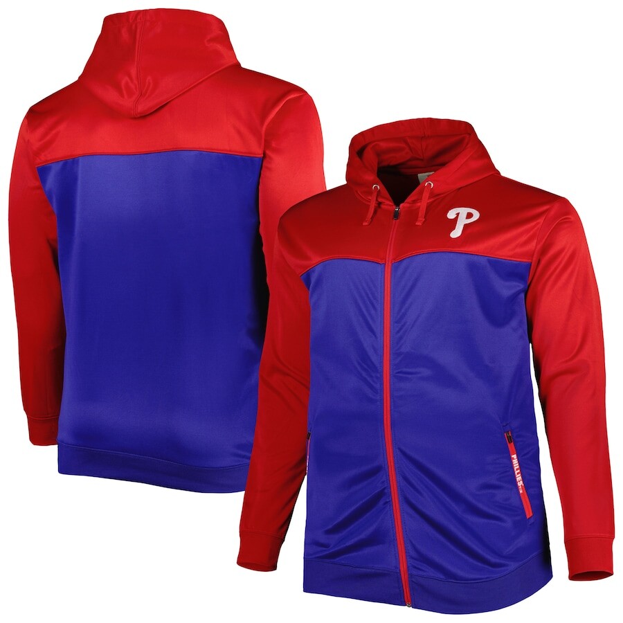 

Толстовка на молнии Profile Philadelphia Phillies, красный