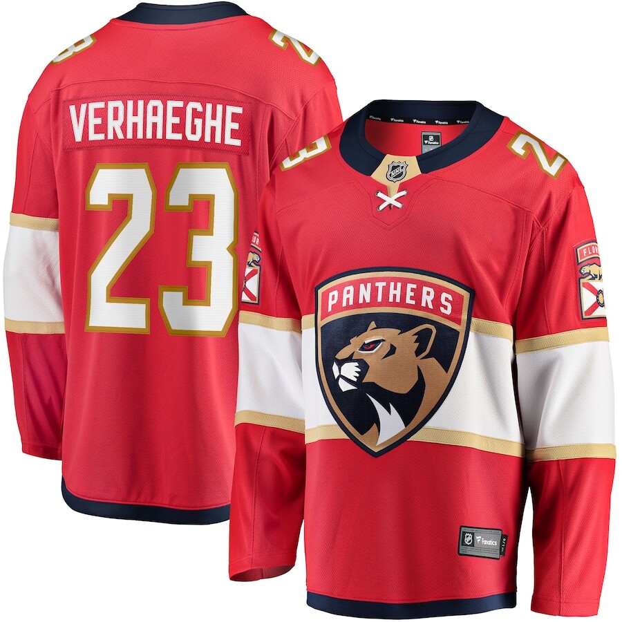 

Джерси Fanatics Branded Florida Panthers, красный