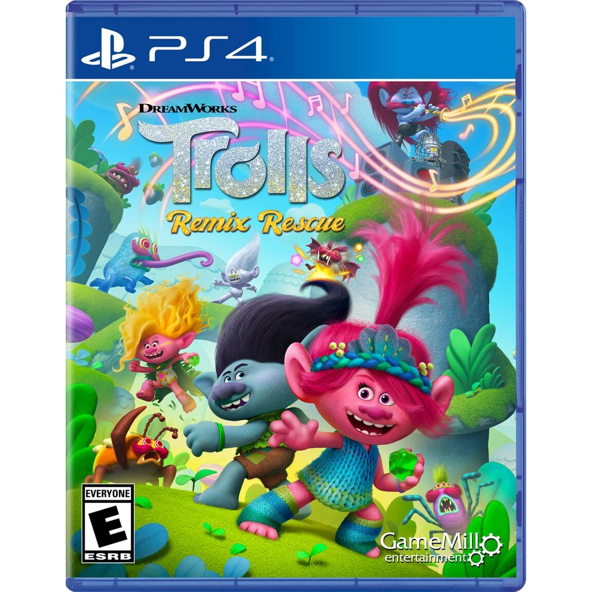 Видеоигра Trolls Remix Rescue - PlayStation 4 страна троллей охота