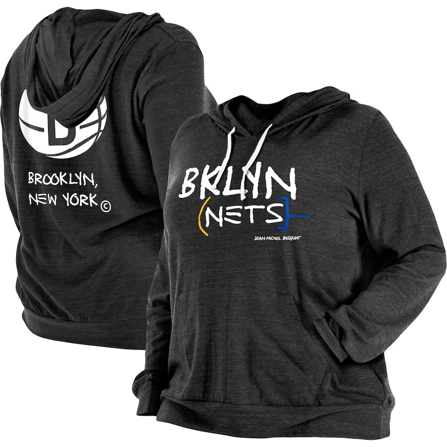 

Футболка с длинным рукавом New Era Brooklyn Nets, черный