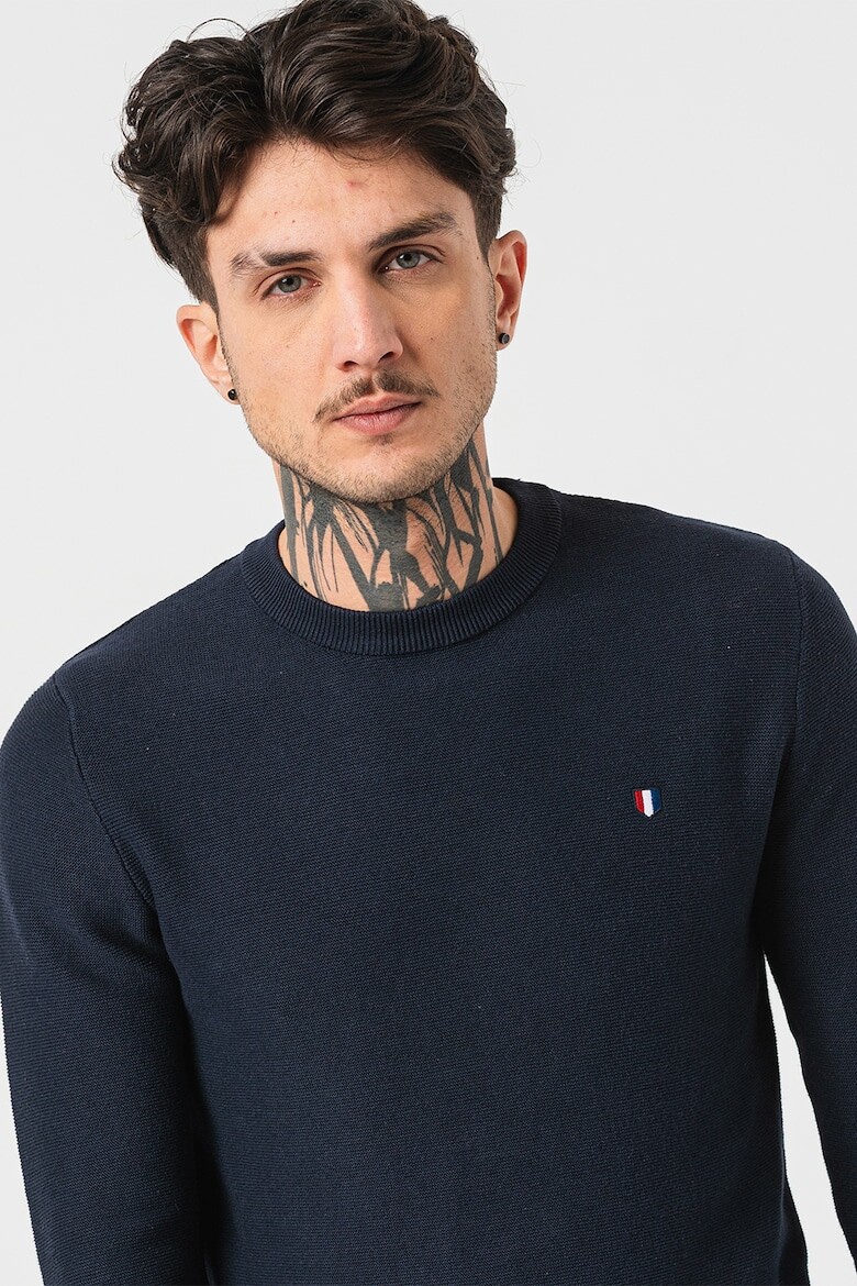 

Свитер тонкой вязки с овальным вырезом горловины Jack & Jones, синий