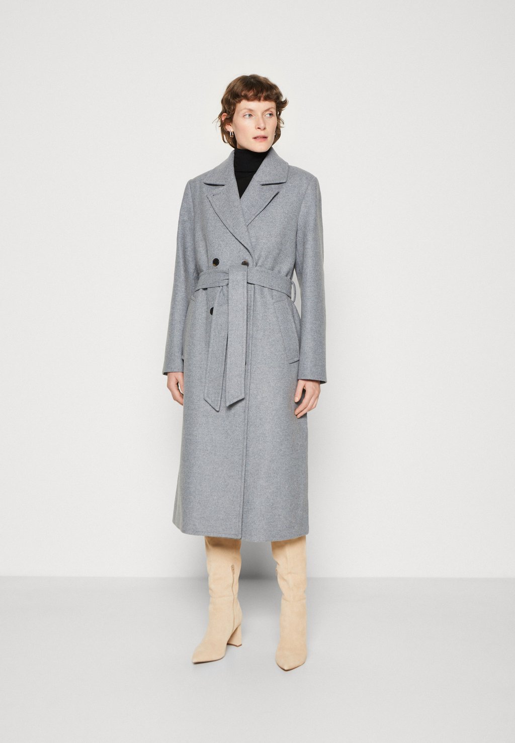 Классическое пальто Selected пальто классическое selected homme серый