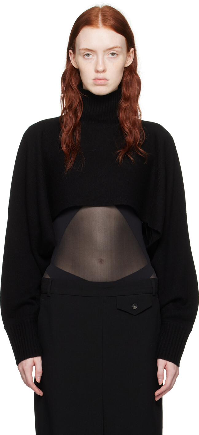 

Черная водолазка Teiera Sportmax, Черный