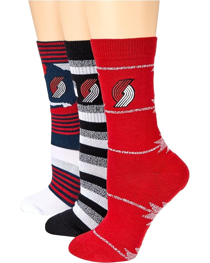 

Носки Stance Trail Blazers Court 3-Pack, мульти