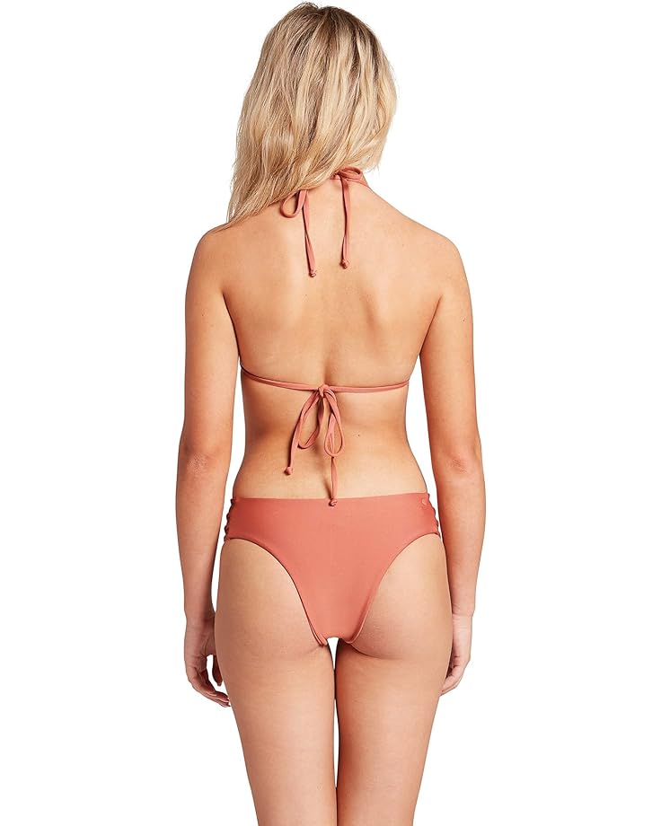 Топ бикини Volcom Simply Seamless Tri Bikini Top, цвет Sepia