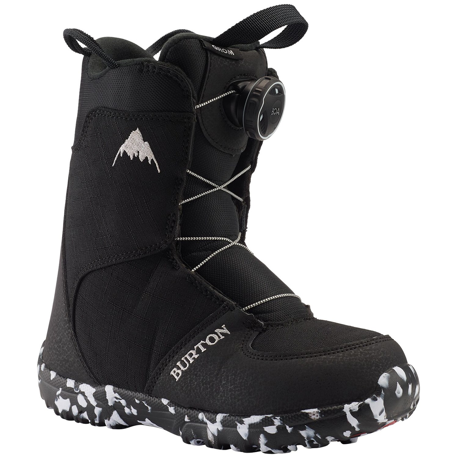 Ботинки для сноубординга Burton Grom Boa, черный детские сноубордические ботинки burton grom boa р 12c white