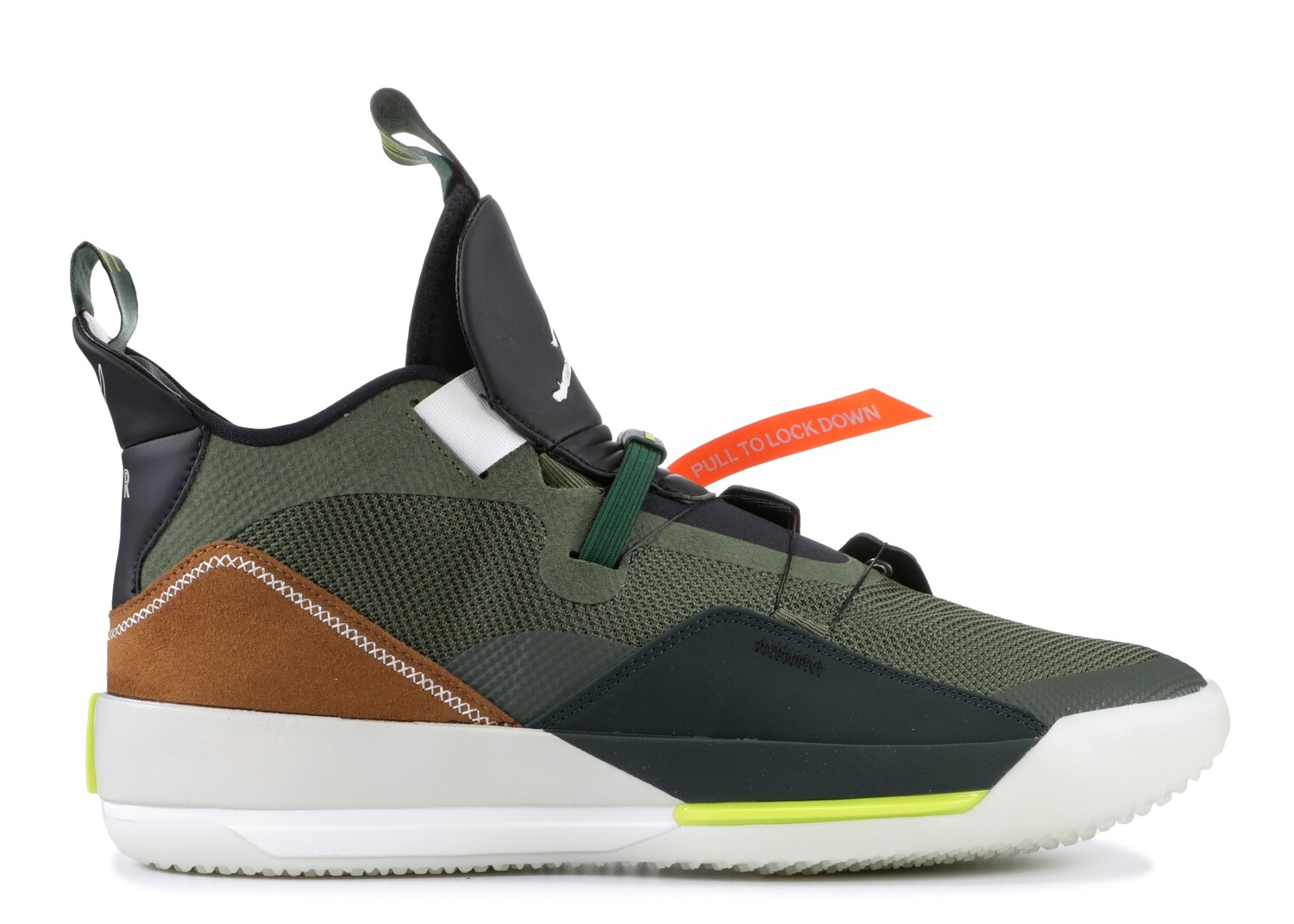 

Кроссовки Air Jordan Travis Scott X Air Jordan 33 Nrg 'Army Olive', зеленый, Зеленый;серый
