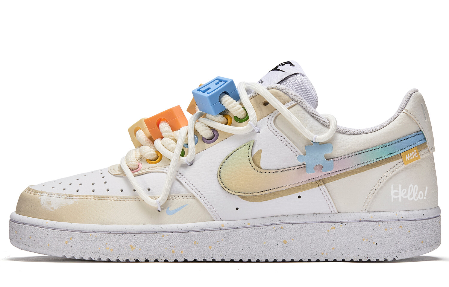 

Мужские кроссовки для скейтбординга Nike Court Vision 1, Off-white