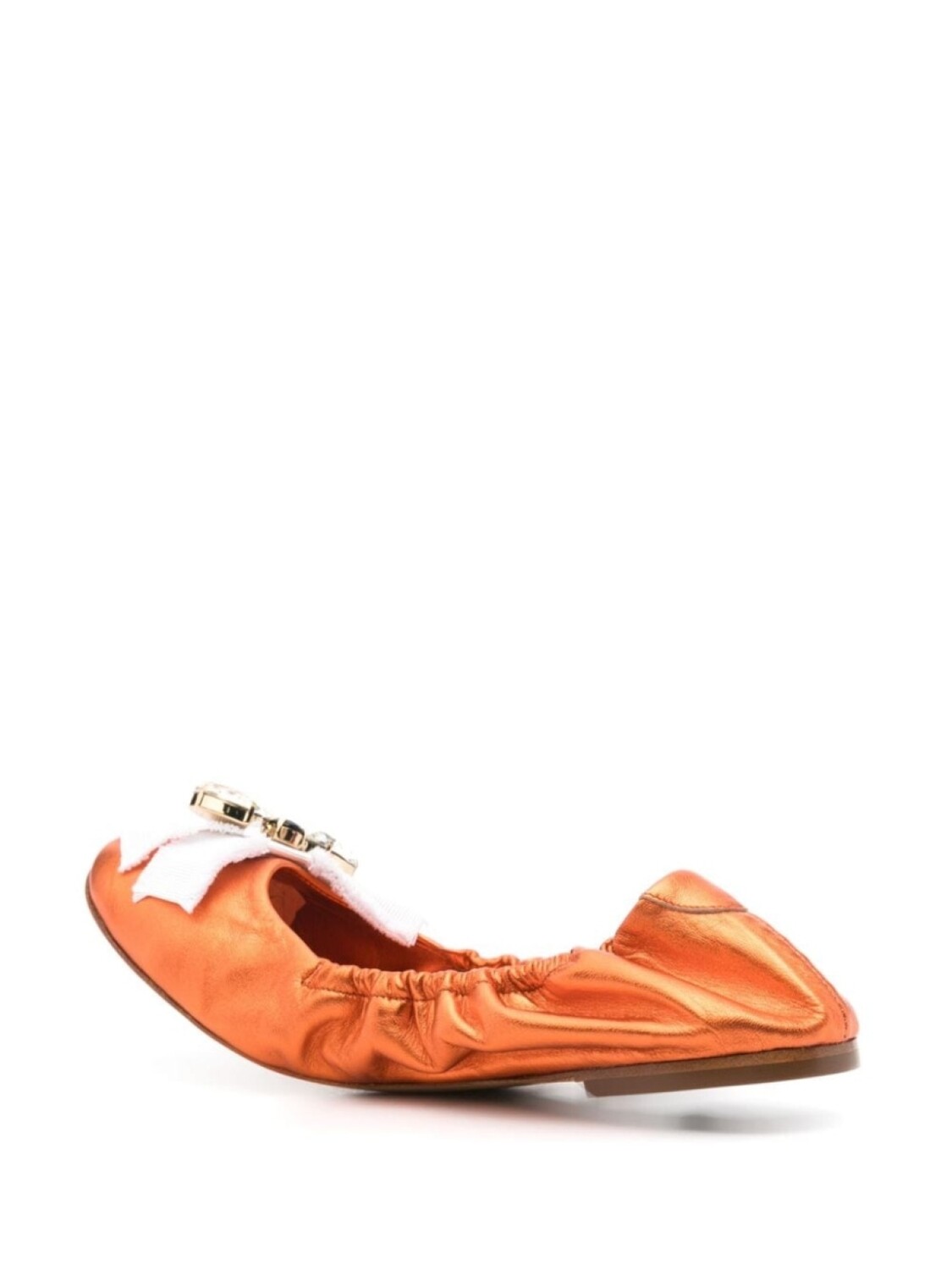 

Casadei балетки Queen Bee, оранжевый