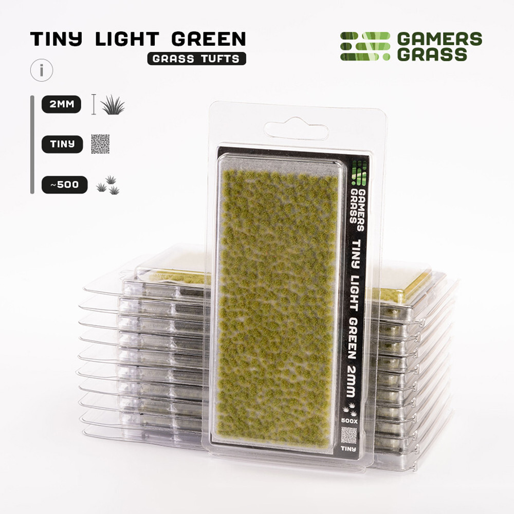 

Аксессуары Gamers Grass Gamers Grass Tufts: Light Green - Tiny 2mm