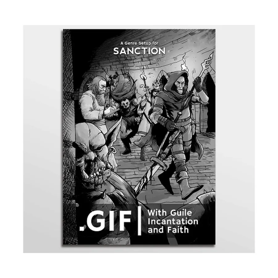 

Sanction - With Guile, Incantation and Faith, Role Playing Games Adventures & Supplements (All Rolled Up), мягкая обложка