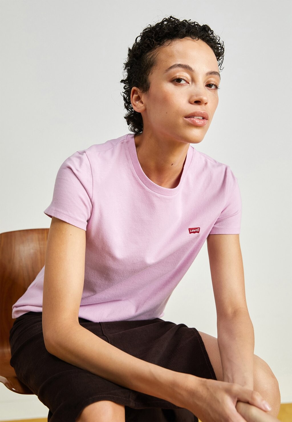 

Базовая футболка Perfect Tee Levi's, цвет pink lavender