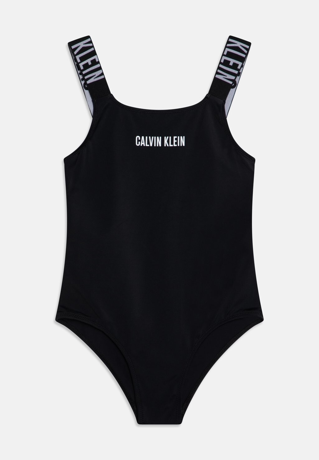 Купальник Swimsuit Calvin Klein Swimwear, черный summer children s swimwear children s swimwear baby foreign style swimsuit girls one piece swimsuit little girl mesh