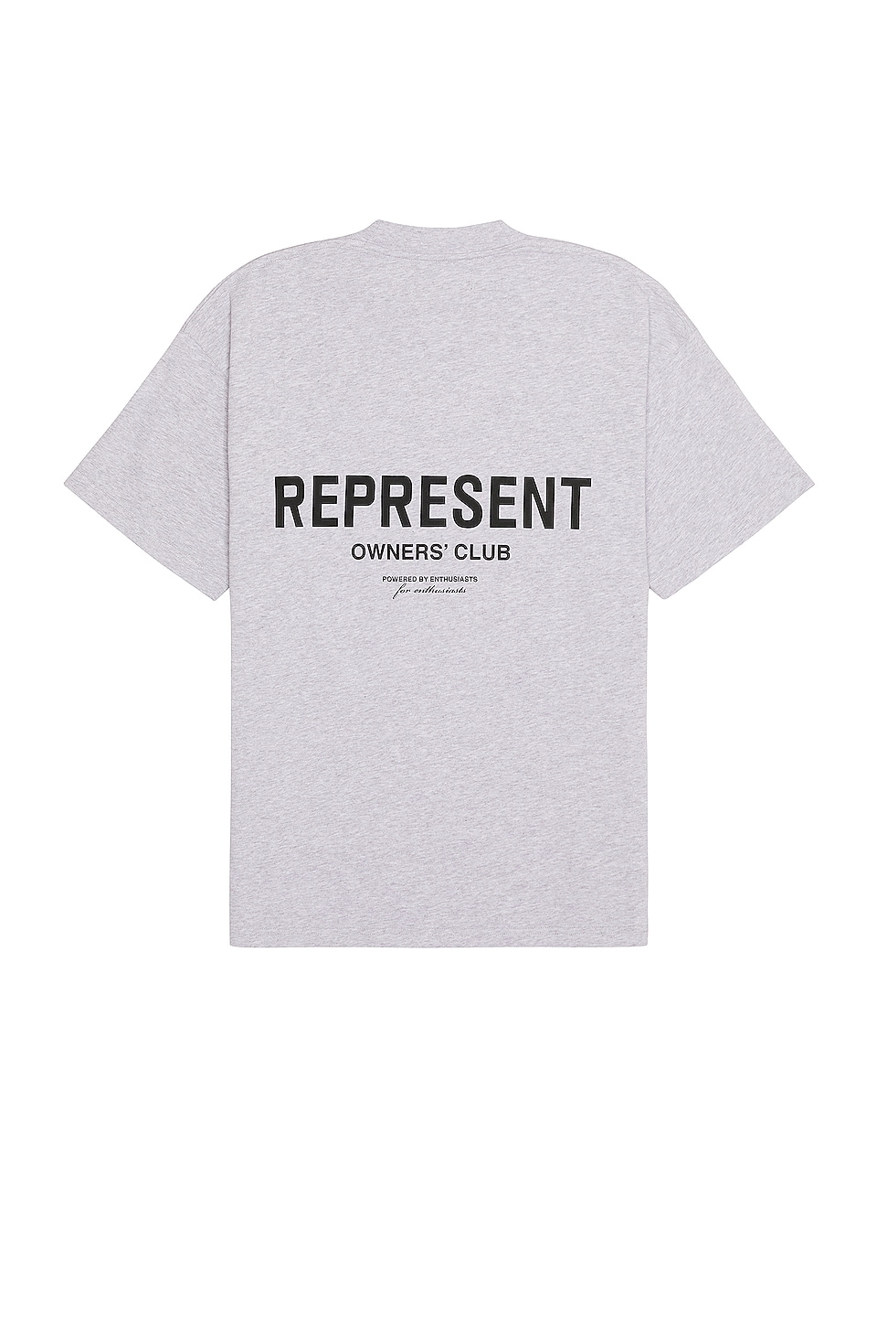 цена Футболка REPRESENT Represent Owners Club T-shirt, цвет Ash Grey & Black