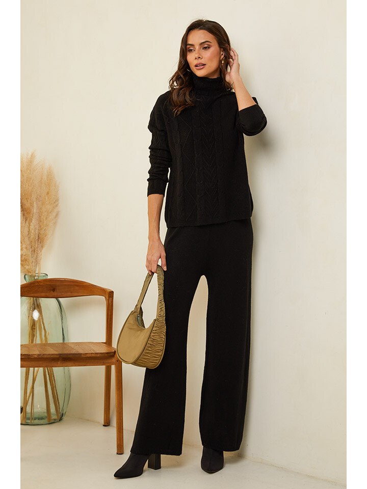 

Свитер Soft Cashmere 2tlg. Outfit, черный